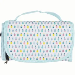 Gifi Lunch bag réfrigérant blanc et bleu motif ananas multicolore