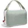 Gifi Lunch bag sac à repas vert pistache et beige - 25x14xH.16cm