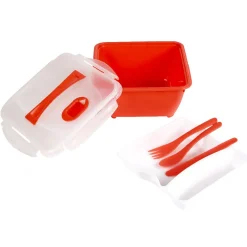 Gifi Lunch box compartimentée avec couverts