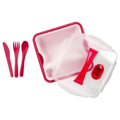 Gifi Lunch box compartimentée avec couverts