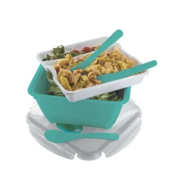 Gifi Lunch box compartimentée avec couverts