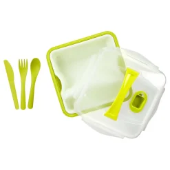 Gifi Lunch box compartimentée avec couverts