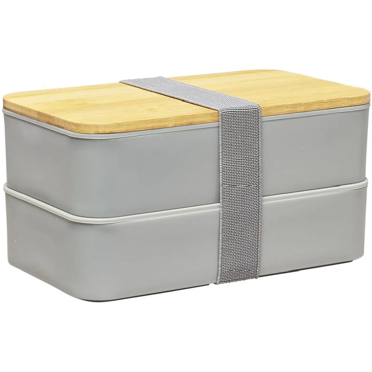 Gifi Lunch box couvercle bambou x2
