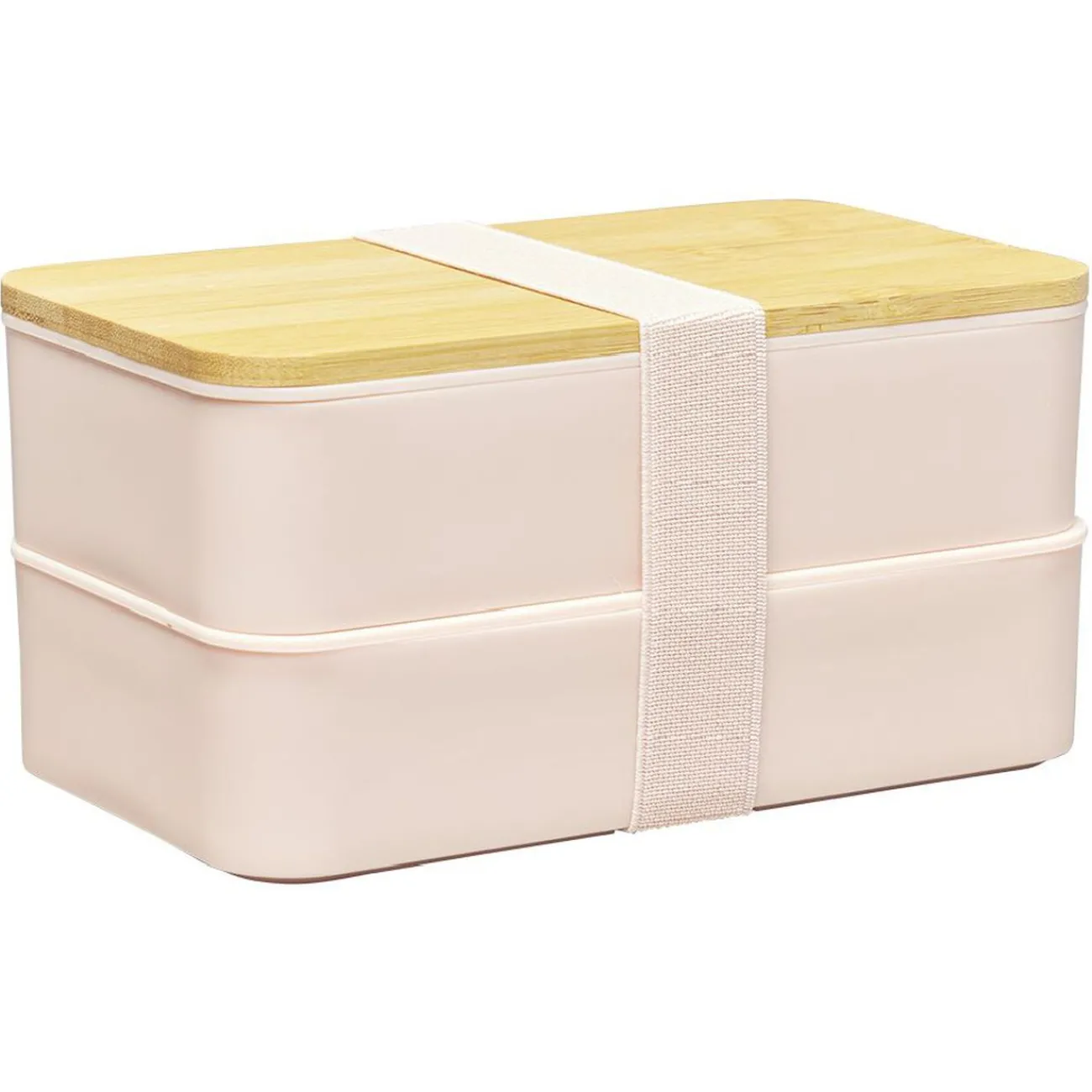 Gifi Lunch box couvercle bambou x2