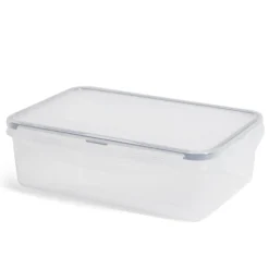 Gifi Lunch box 1,7L boîte alimentaire en plastique avec couvercle à clips