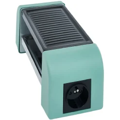 Gifi Machine à raclette Duo connectable rouge 2 poêlons 450W