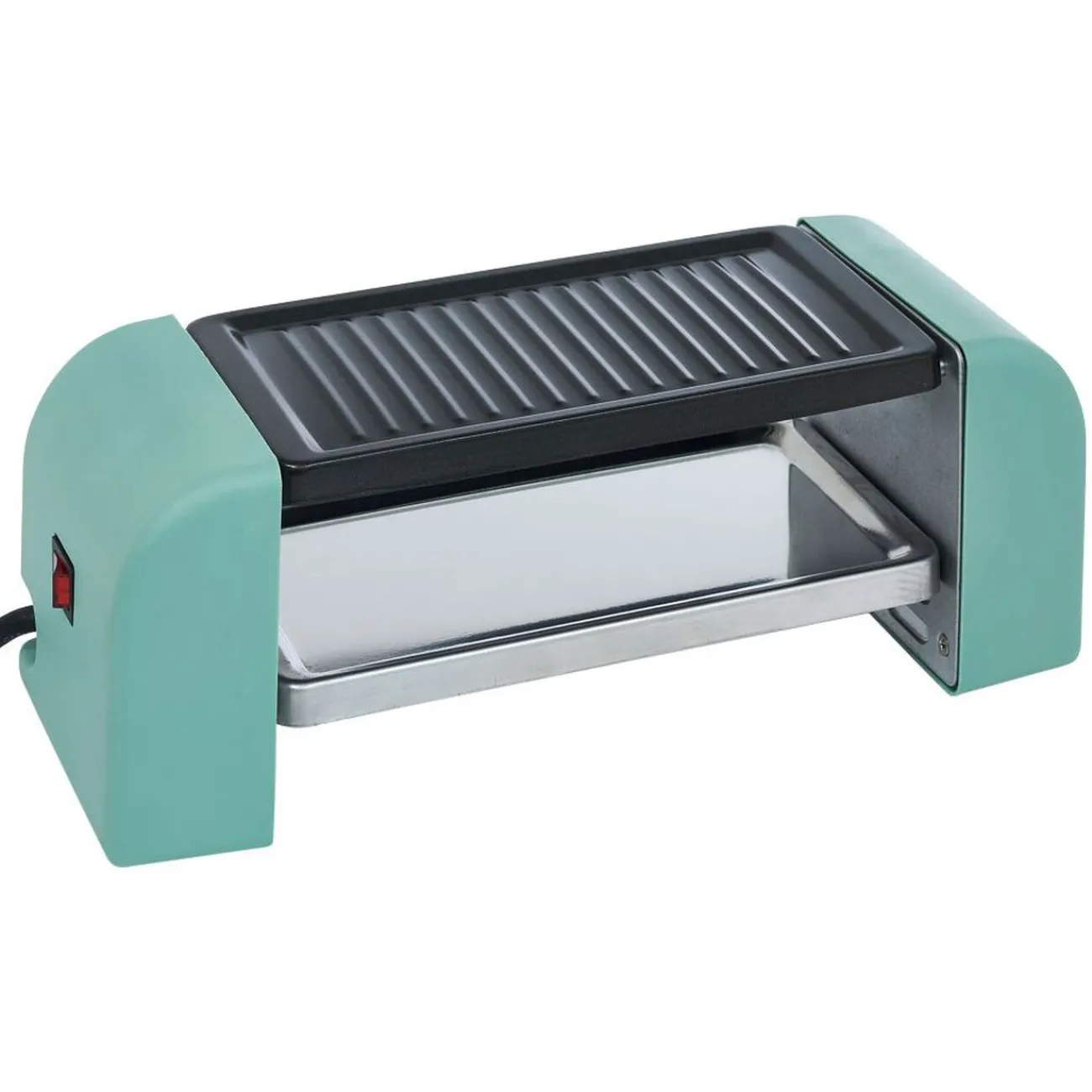 Gifi Machine à raclette Duo connectable rouge 2 poêlons 450W