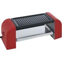 Gifi Machine à raclette Duo connectable verte 2 poêlons 450W