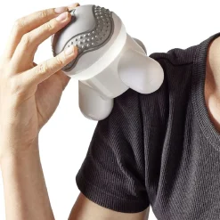 Gifi Bien-Être^Main de massage vibrante LED 2 niveaux d'intensité