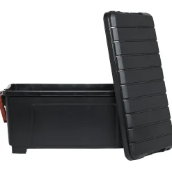 Gifi Rangement|Malle 170 L noir et rouge