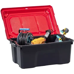 Gifi Rangement|Malle de rangement 38,5x58xH34cm plastique x2