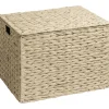 Gifi Rangement|Malle en jute naturelle 45x35xH33 cm - SOWA