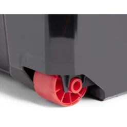 Gifi Rangement|Malle rangement 75L plastique noir