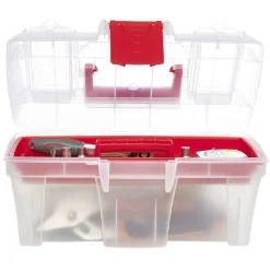 Gifi Rangement|Mallette compartimentée à clips