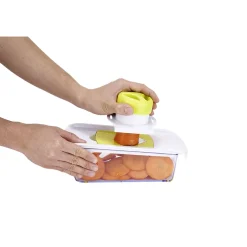Gifi Mandoline découpe légumes avec bac récupérateur
