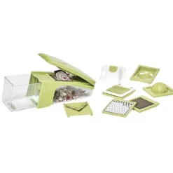 Gifi Mandoline multifonctions vert et blanc