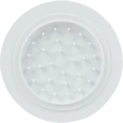 Gifi Mandoline multiusage 4 accessoires inox et plastique blanc