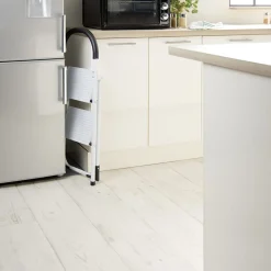 Gifi Aménagement Atelier^Marche pied en métal à 2 marches