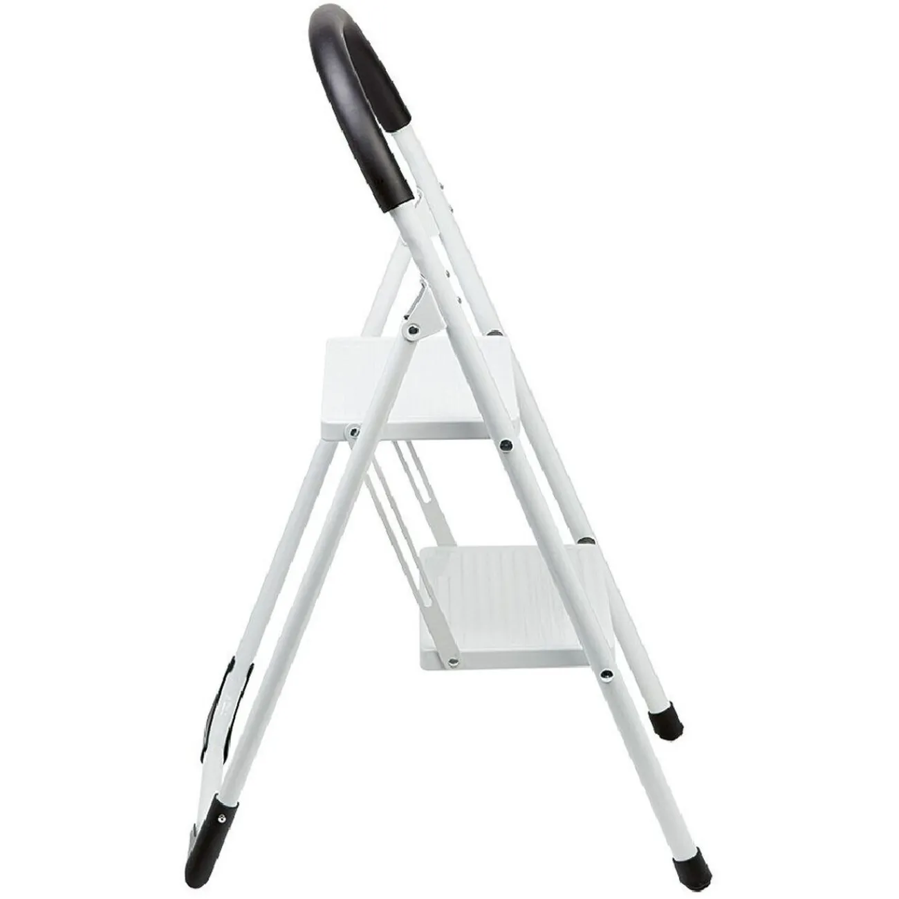 Gifi Aménagement Atelier^Marche pied gris et noir Profilex à 2 marches