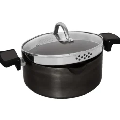 Gifi Marmite avec couvercle passoire ø 24 cm