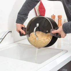 Gifi Marmite avec couvercle passoire ø 24 cm