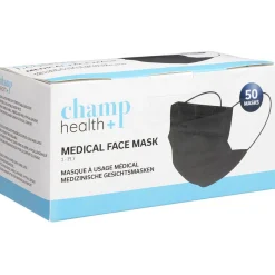 Gifi Bien-Être^Masque jetable en papier noir x50