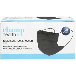 Gifi Bien-Être^Masque jetable en papier noir x50