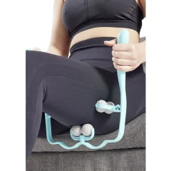 Gifi Bien-Être^Masseur de cou/jambe manuel 6 têtes