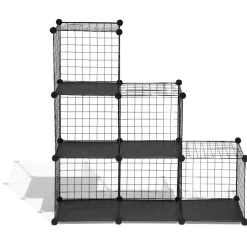 Gifi Rangement|Meuble de rangement 6 cases modulable