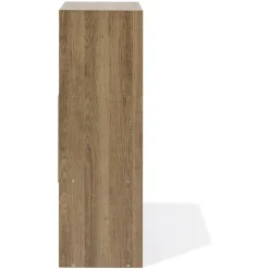 Gifi Rangement|Meuble de rangement Adam 6 cases Marron 60x29,8xH90 cm