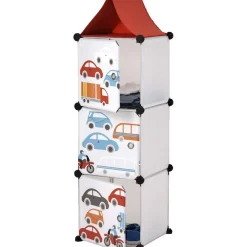 Gifi Rangement|Meuble de rangement design voiture pour enfant
