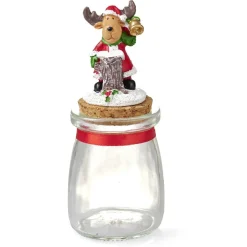 Gifi Mini bonbonnière de Noël en verre