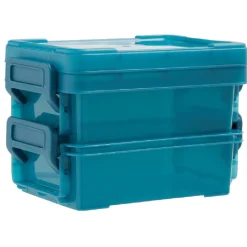 Gifi Rangement|Mini boîte de rangement 0,2L fermeture clip x2