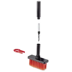 Gifi Nettoyage Et Entretien|Mini brosse de nettoyage 5en1 Homday Xpert pour clavier et écouteur