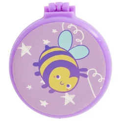 Gifi Beauté^Mini brosse miroir rose