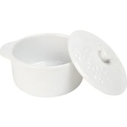 Gifi Mini cocotte céramique blanc x2