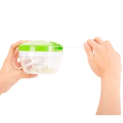 Gifi Mini hachoir manuel blanc et vert