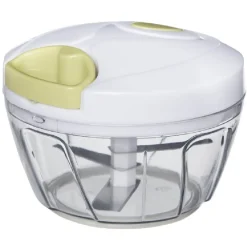 Gifi Mini hachoir manuel transparent blanc et vert