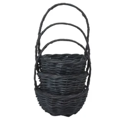 Gifi Rangement|Mini panier noir x3