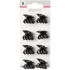 Gifi Beauté^Mini pince design papillon noir x8