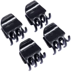 Gifi Beauté^Mini pince papillon noir L2cm x4