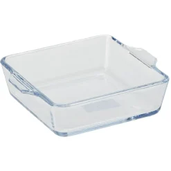 Gifi Mini plat en verre forme carré