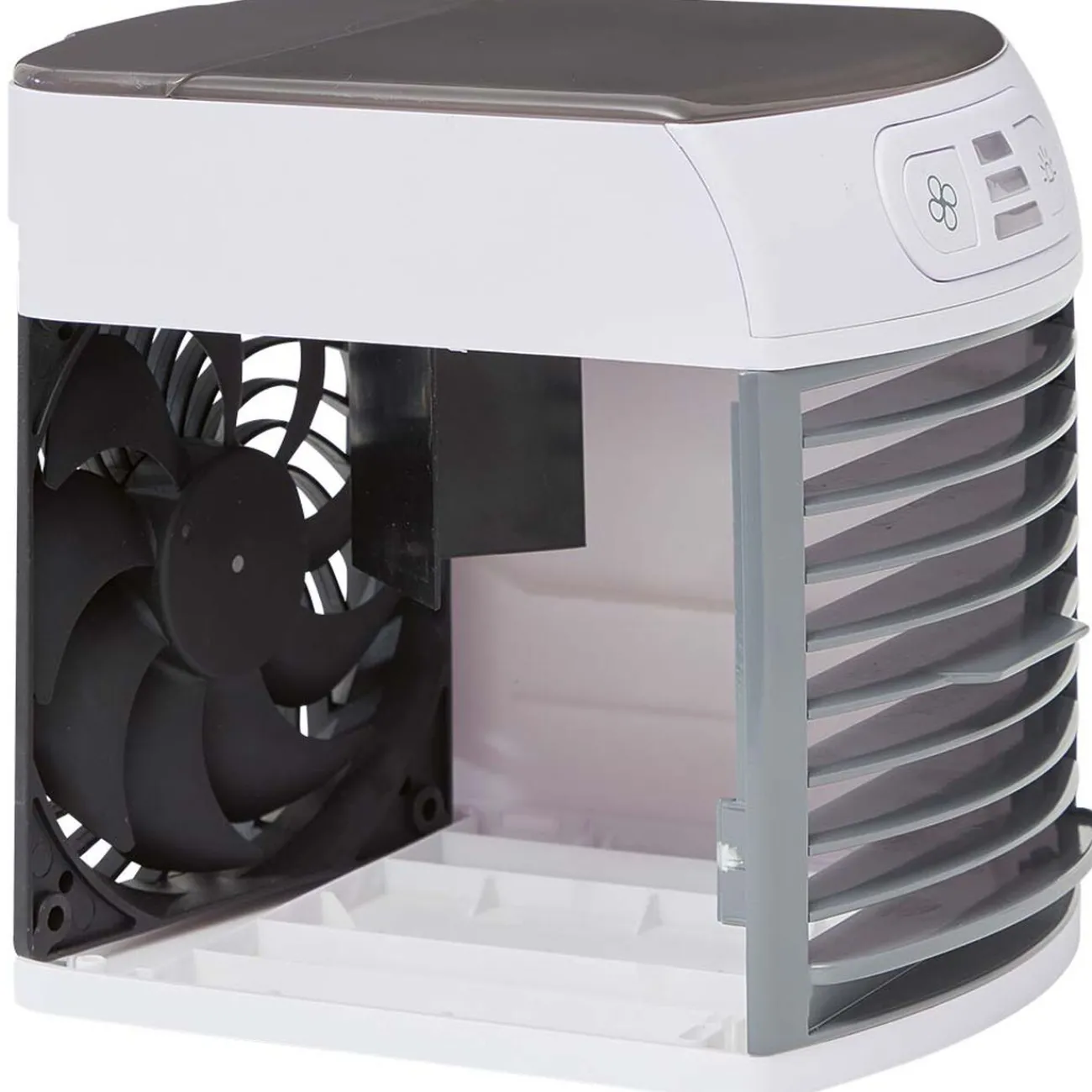 Gifi Ventilateur^Mini rafraîchisseur d'air à LED 600 ml
