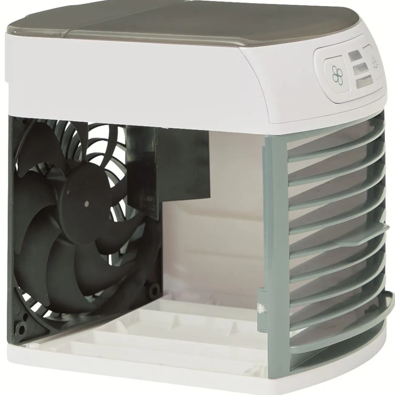 Gifi Ventilateur^Mini rafraîchisseur d'air à LED 600 ml