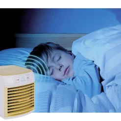 Gifi Ventilateur^Mini rafraîchisseur d'air USB à LED 3 vitesses 600ml