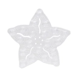 Gifi Equipement Douche^Mini tapis de douche antidérapant forme étoile x6