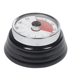 Gifi Minuteur de cuisine aimanté design rétro à aiguille