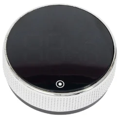 Gifi Minuteur numérique magnétique noir Ø7,8x2,7cm