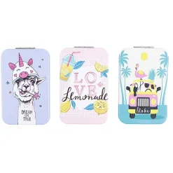 Gifi Aménagement Salle De Bain^Miroir de poche design coloré