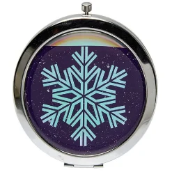 Gifi Beauté^Miroir de poche motifs banquise métal